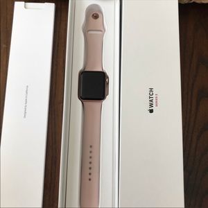 Iwatch series 3 rose gold 42mm